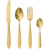 Bloomingville 4-delni set jedilnega pribora v zlati barvi Cutlery Eleganza