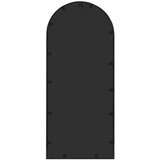  Ogledalo crno 100 x 45 cm željezno za unutarnju upotrebu | shoptok.hr