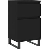  Komode 2 kom crne 40 x 35 x 70 cm od konstruiranog drva | shoptok.hr