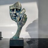  Stona dekoracija 29,5x10x14 cm smola/patina | Eponuda.com