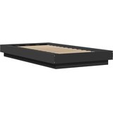  Okvir za krevet crni 100x200 cm konstruirano drvo | shoptok.hr