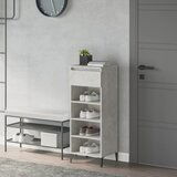 vidaXL Stalak za cipele boja betona 40x36x105 cm konstruirano drvo Cijene