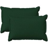  Presvlaka za jastuk 2 kom. HOUTEN Tamnozelena 30 x 50 cm - Tamnozelena 30 x 50 cm 2 | shoptok.hr