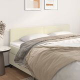 vidaXL Uzglavlje 2 kom krem 90x5x78/88 cm od umjetne kože | shoptok.hr