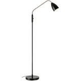 Markslöjd Črna LED zatemnitvena stoječa svetilka s kovinskim senčilom (višina 140 cm) Patro – Cene