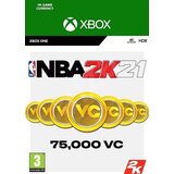  nba 2K21: 75000 vc xbox live key global | ePonuda.com