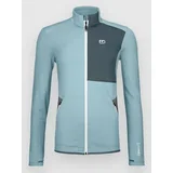 Hooded Jakna iz flisa glacier grey