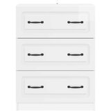  Ormar s ladicama Bijela visokog sjaja 66 x 34 5 x 87 cm - Bijela visokog sjaja | shoptok.hr