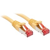 Lindy 47769 RJ45 omrežni kabel\, Patch kabel CAT 6 S/FTP 15.00 m rumena 1 kos, (20419968) | Shoptok.si