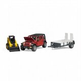 Bruder jeep wrangler sa cat utovarivačem al 029258 | Eponuda.com