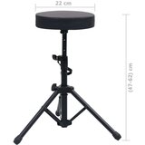  Set stalka i stolca za klavijature crni | shoptok.hr