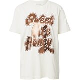 Sofie Schnoor Majica rjava / bela | Shoptok.si