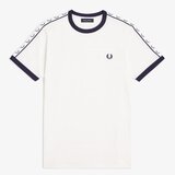 Fred Perry TAPED RINGER T-SHIRT Bijela | shoptok.hr