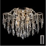  LED kristalno plafonsko svetlo 4xE27/60W/230V + 4xLED/3W | Eponuda.com
