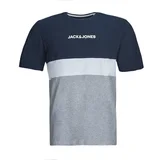 Jack & Jones JJEREID BLOCKING TEE SS Višebojna