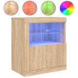  Komoda s LED svjetlima boja hrasta sonome 60,5x37x67 cm | shoptok.hr