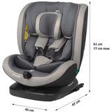 Coccolle Otroški avtosedež iSize 40-150 cm Mydo Urban grey | Shoptok.si