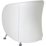 MID.YOU Fotelj St. Lucia, Bela | Shoptok.si