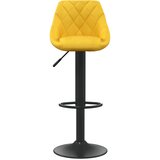 Barski stolac boja senfa baršunasti | shoptok.hr