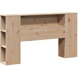  s regalom za knjige bez madraca 135x190 cm od borovine | shoptok.hr
