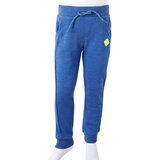 Dječji donji dio trenirke plavi prošarani 128 | shoptok.hr