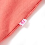  Dječja majica sa širokim rukavima koraljna boja 140 | shoptok.hr