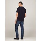 Tommy Hilfiger Majica nočno modra / rdeča / bela | Shoptok.si