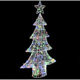  Božićno drvce s 160 LED svjetlima Šareni 150 cm Akril | shoptok.hr