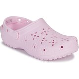 Crocs Classic Floral Cut Out Clog Ružičasta | shoptok.hr