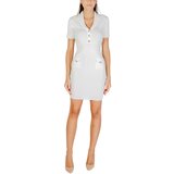 Guess Kratke obleke SS FELICITY SWTR DRESS W5YK29 Z0130 Bela u