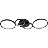 Brilagi LED stropno svetlo ECHO LED/40W/230V 4000K 32x90 cm crna Cene