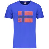 Norway 1963 Muška Majica Kratkih Rukava Plava | shoptok.hr
