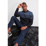 Trendyol Indigo Men's Bicycle Collar Textured Sweater | Shoptok.si