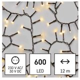 Emos LED svetlosni lanac 600 LED- jež 12m MTG-D4BW03 Cene
