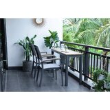 Ambia Garden MIZA ZA BALKON les, kovina antracit, barve lesa evkaliptusa | Shoptok.si