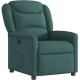 Maison Chic Naslanjač - Relax naslanjač iz temno zelenega blaga, (22061812) | Shoptok.si