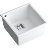 Quadron sudoper DAVID 40 snježno bijela/čelik | shoptok.hr