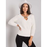 RUE PARIS Sweater-LC-SW-7033.27X-ecru | Shoptok.si