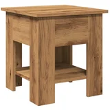 MAISON CHIC Klubska mizica - kavna mizica - Nizka mizica artisan hrast 40x40x42 cm inženirski les, (21753486)