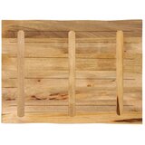Stolna ploča sa živi rub 90x60x3,8 cm masivno grubo drvo manga | Eponuda.com
