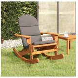  Stolica za ljuljanje Adirondack s jastucima bagremovo drvo | shoptok.hr
