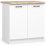 AKORD Oliwia Kuhinjska Spodnja Omarica, 2 Vrata In Delovni Pult, Bela, (5000333236) | Shoptok.si
