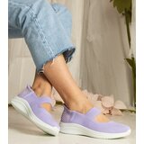 Gemre Purple women's sneakers on embossed sole Muratti | Shoptok.si