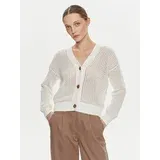 GAP Pletena jopica 854777 Bela Relaxed Fit