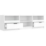 TV ormarić bijeli 150x33,5x45 cm od konstruiranog drva | Eponuda.com