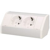 Utičnica Produžni kabel sa 2 x Schuko utičnice, ugradbena - OR-GM-9005/W-G(GS) Cijene