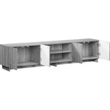  TV stalak 180 x 34,5 x 40 cm Siva Sonoma Konstruirano drvo | shoptok.hr