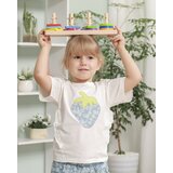 Viga drvene kocke s Montessori razvrstačem oblika | shoptok.hr