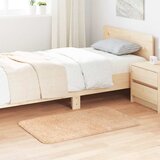 vidaXL Čupavi tepih s visokim vlaknima NAVARRA bež 60x100 cm poliester | shoptok.hr
