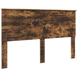  Postelja s shranjevanjem z vzglavjem Dimljeni oreh 160 x 200 cm, (5000106258) | Shoptok.si